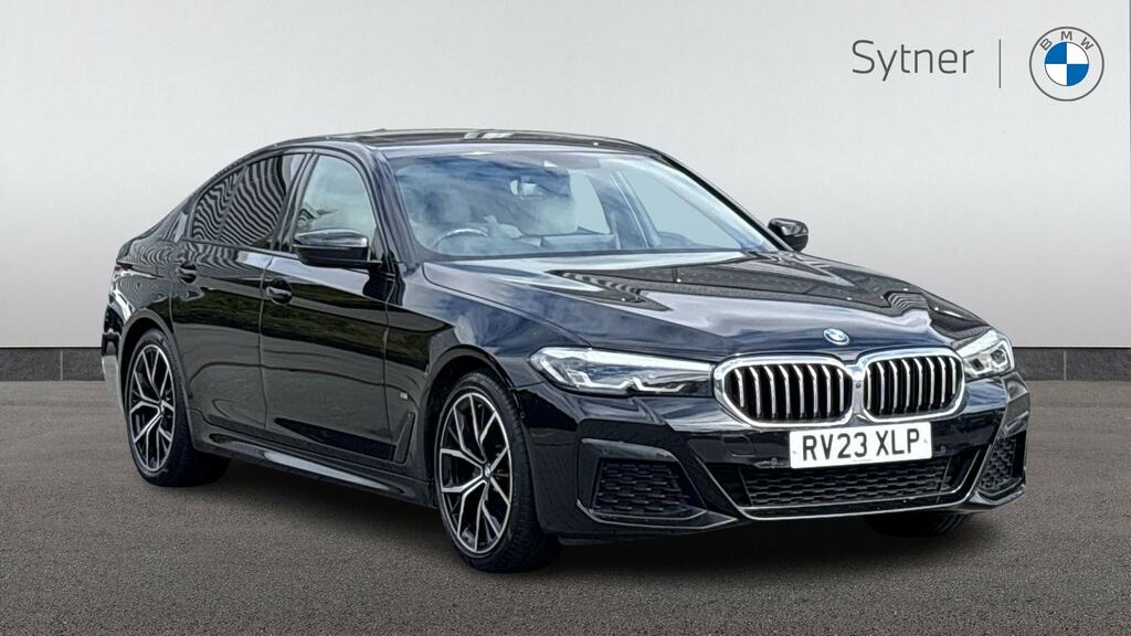 BMW 5 Series 520D Mht M Sport Step Black