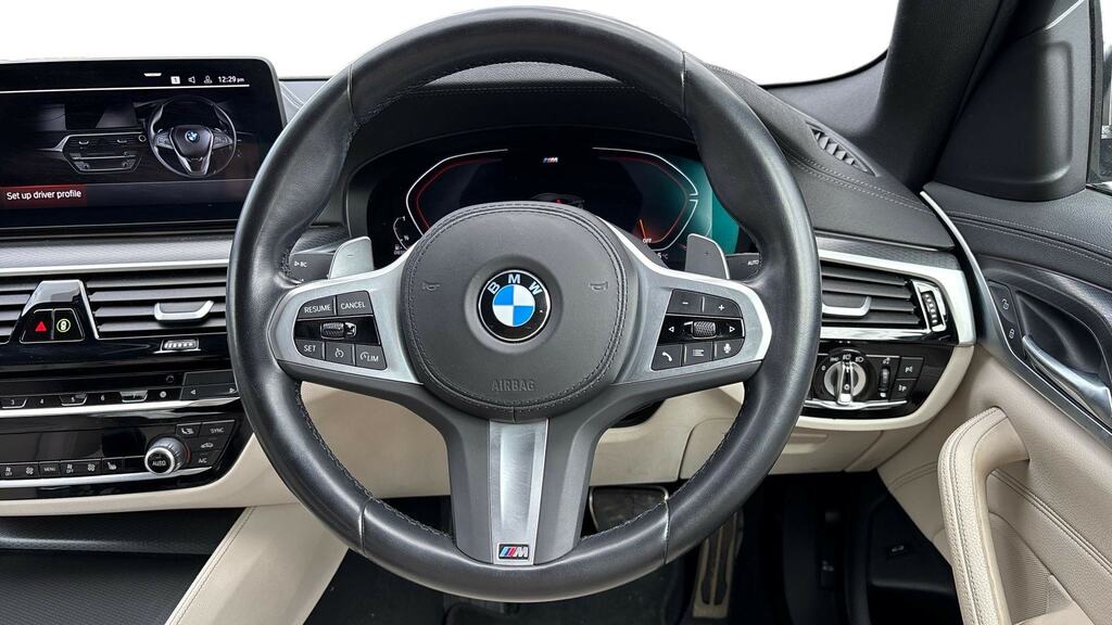 BMW 5 Series 520D Mht M Sport Step RV23XLP Black #5