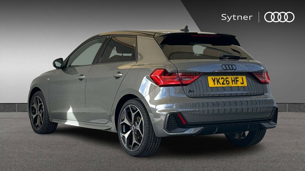 Audi A1 35 Tfsi Black Edition S Tronic YK26HFJ Grey #3
