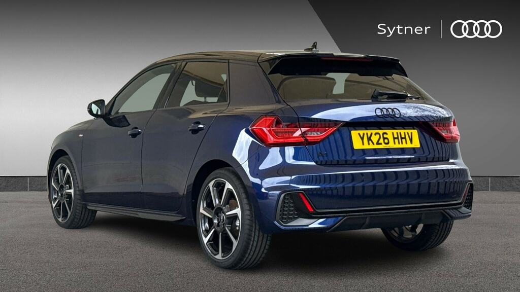 Audi A1 30 Tfsi Black Edition YK26HHV Blue #3