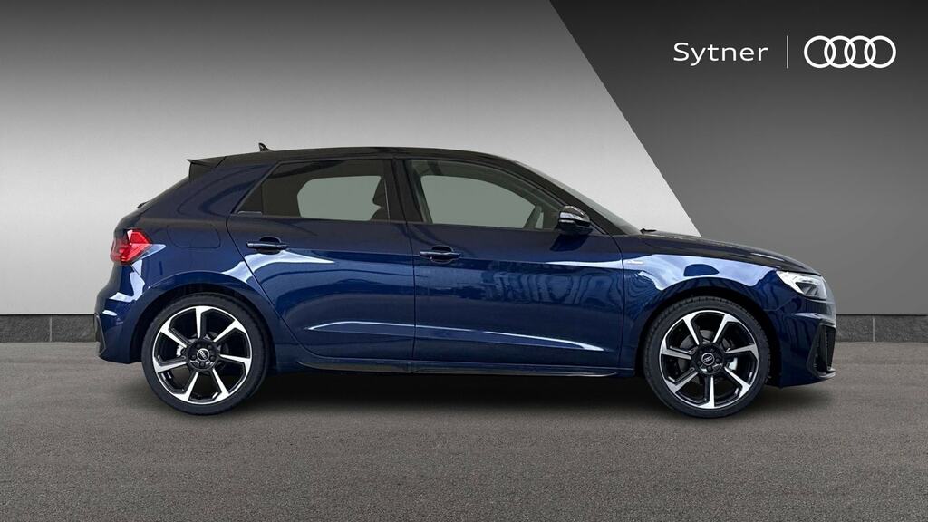 Audi A1 30 Tfsi Black Edition YK26HHV Blue #4