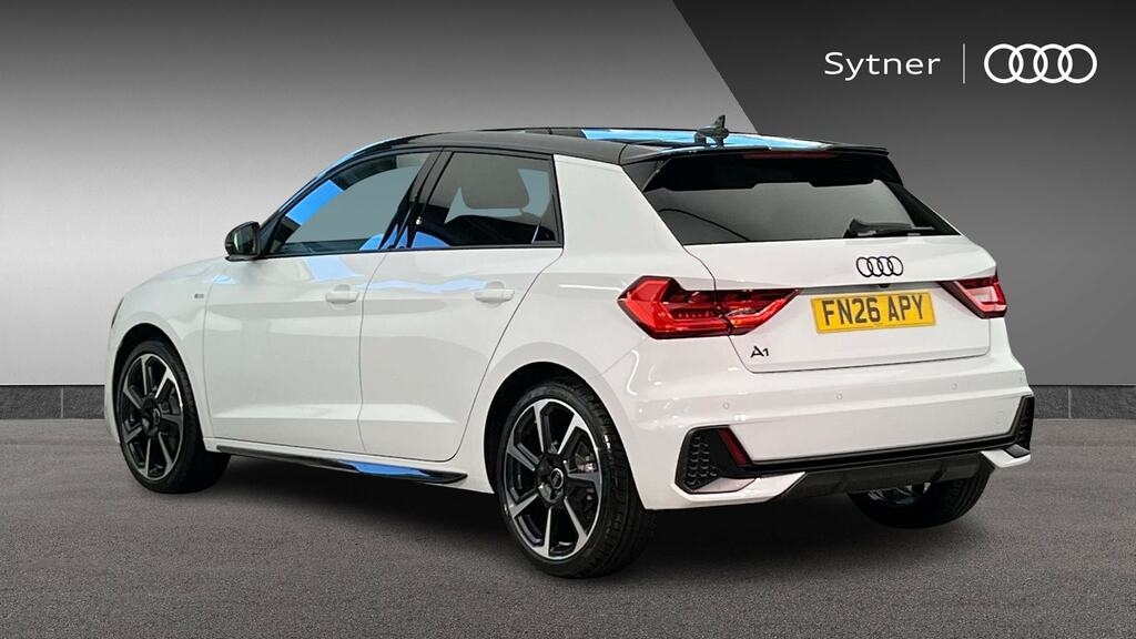 Audi A1 35 Tfsi Black Edition S Tronic Tech Pack Pro FN26APY White #3