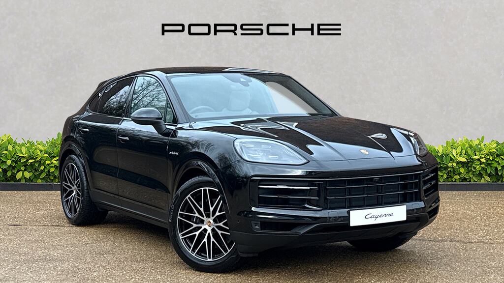 Porsche Cayenne E-hybrid Tiptronic S 5 Seat Black