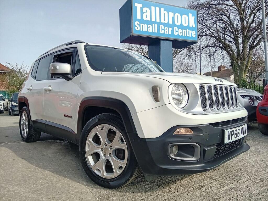 Jeep Renegade Suv 1.6 Multijetii Limited Euro 6 Ss 2016 White