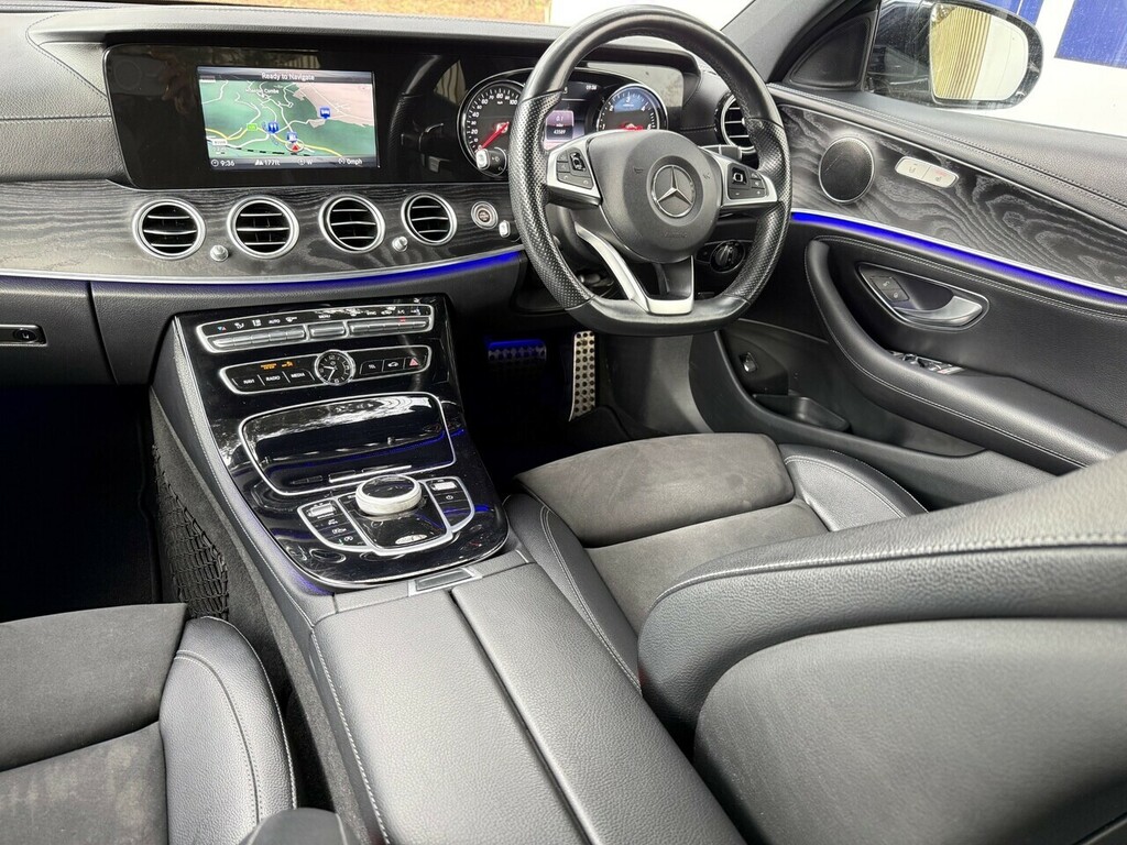 Mercedes-Benz E Class E220d Amg Line U1936 Ulez LT67BYO Blue #2