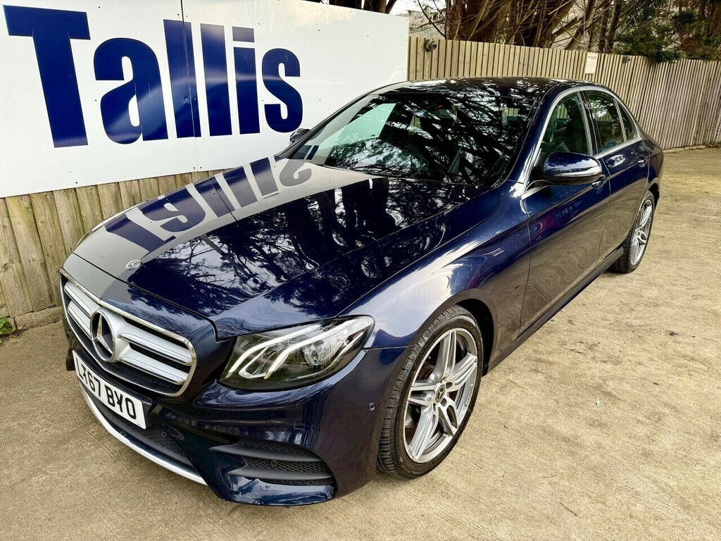 Mercedes-Benz E Class E220d Amg Line U1936 Ulez LT67BYO Blue #6