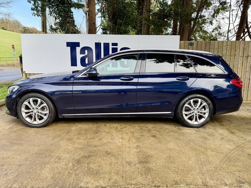 Mercedes-Benz C Class C200 Sport U1942 Ulez WU65PWX Blue #3
