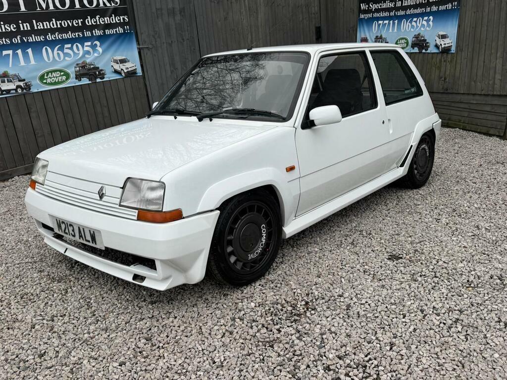 Renault 5 1.4 Turbo Gt White #2