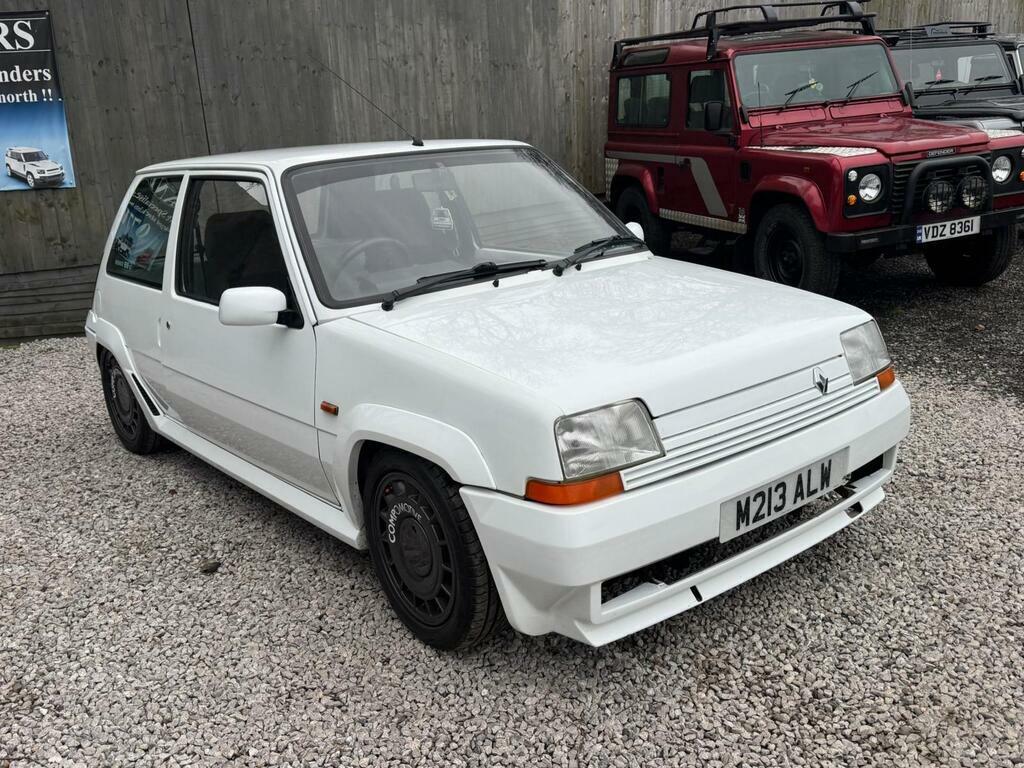 Renault 5 1.4 Turbo Gt White #5