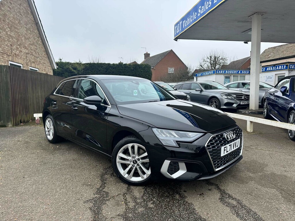Audi A3 Sportback 40 Tfsi E Sport FL71VVJ Black #2