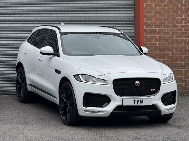 Jaguar F-Pace 3.0 D300 V6 S Suv Awd Euro 6 S S YB67YCN White #3