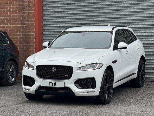 Jaguar F-Pace 3.0 D300 V6 S Suv Awd Euro 6 S S YB67YCN White #4