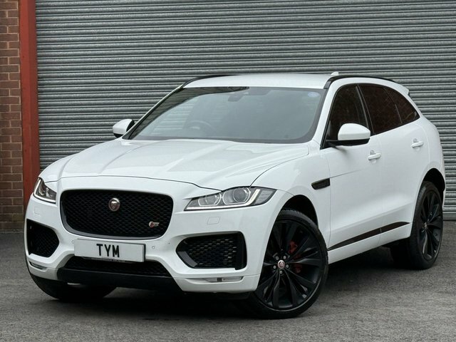 Jaguar F-Pace 3.0 D300 V6 S Suv Awd Euro 6 S S YB67YCN White #2