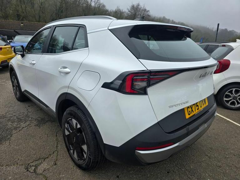 Kia Sportage 1.6T Gdi Hev Pure GX75UYW White #5