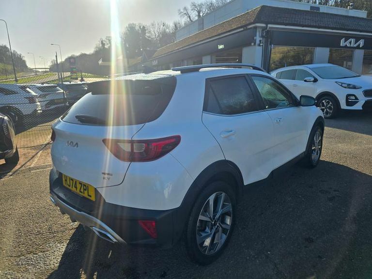 Kia Stonic 1.0T Gdi 48V 98 Gt-line S Dct HJ74ZPL White #3
