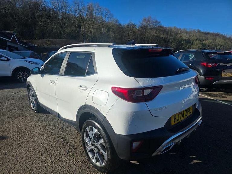 Kia Stonic 1.0T Gdi 48V 98 Gt-line S Dct HJ74ZPL White #5
