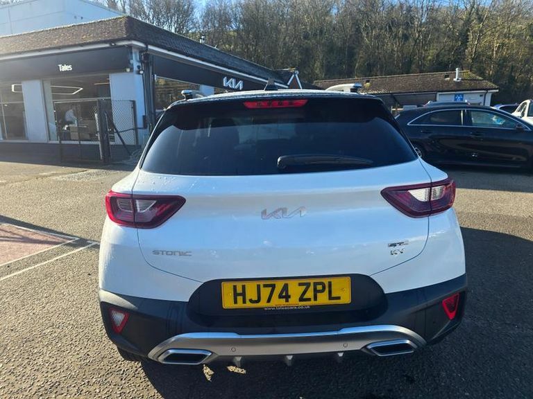 Kia Stonic 1.0T Gdi 48V 98 Gt-line S Dct HJ74ZPL White #4