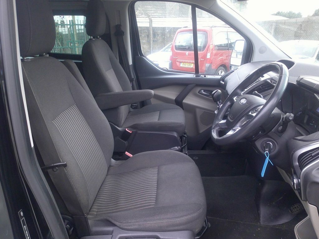 Ford Tourneo Custom Minibus 2.2 300 Tdci Limited L1 Euro 5 Ss Black #6