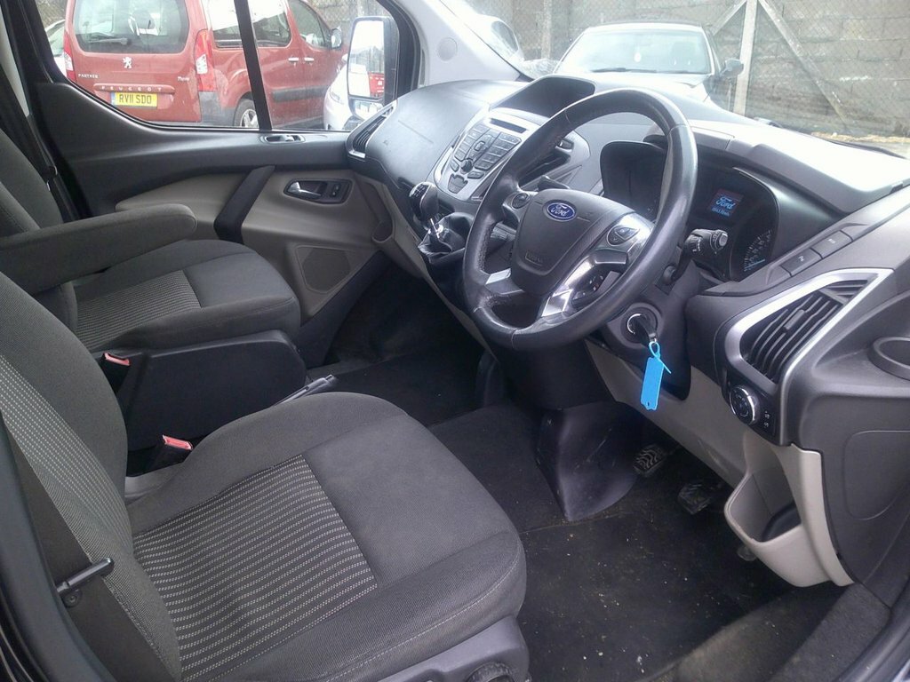 Ford Tourneo Custom Minibus 2.2 300 Tdci Limited L1 Euro 5 Ss Black #5