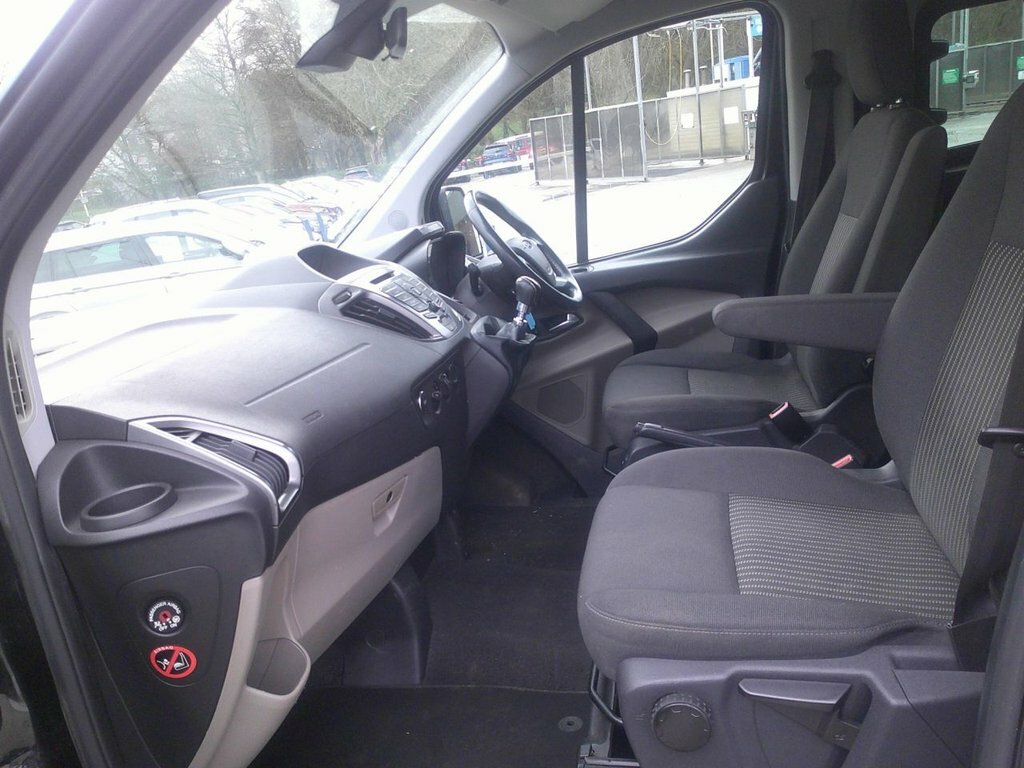 Ford Tourneo Custom Minibus 2.2 300 Tdci Limited L1 Euro 5 Ss Black #13