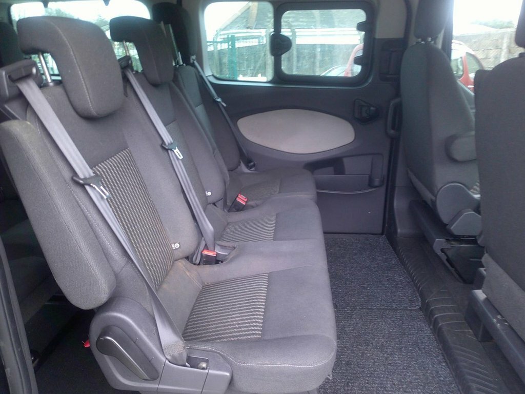 Ford Tourneo Custom Minibus 2.2 300 Tdci Limited L1 Euro 5 Ss Black #7