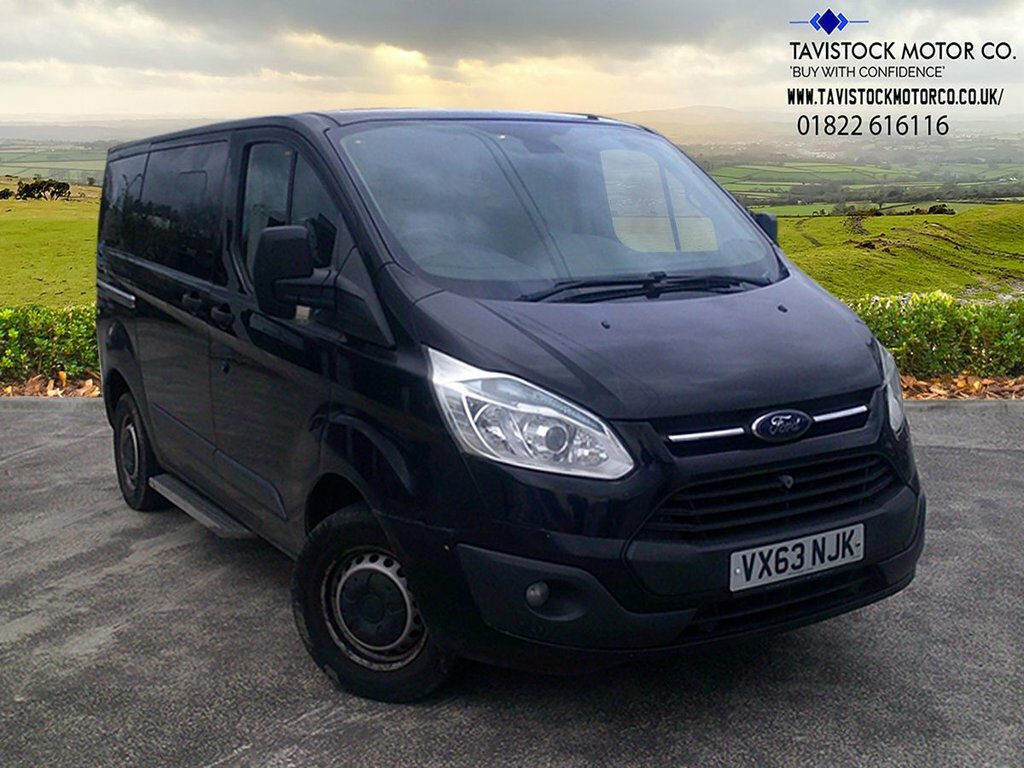 Ford Tourneo Custom Minibus 2.2 300 Tdci Limited L1 Euro 5 Ss Black #1