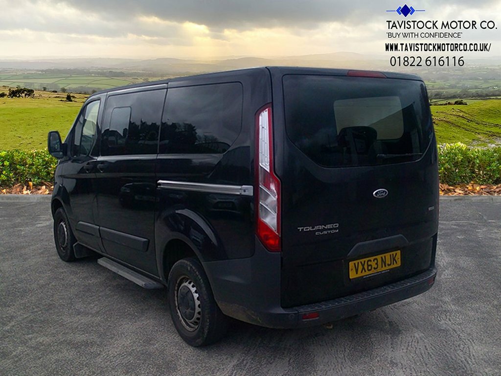 Ford Tourneo Custom Minibus 2.2 300 Tdci Limited L1 Euro 5 Ss Black #9