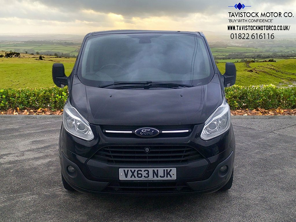 Ford Tourneo Custom Minibus 2.2 300 Tdci Limited L1 Euro 5 Ss Black #3