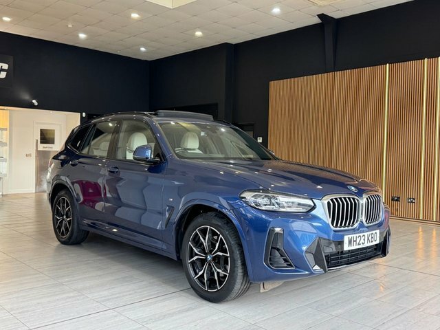 BMW X3 2023 2.0 20D Mht M Sport Suv Hybrid Aut WH23KBO Blue #2