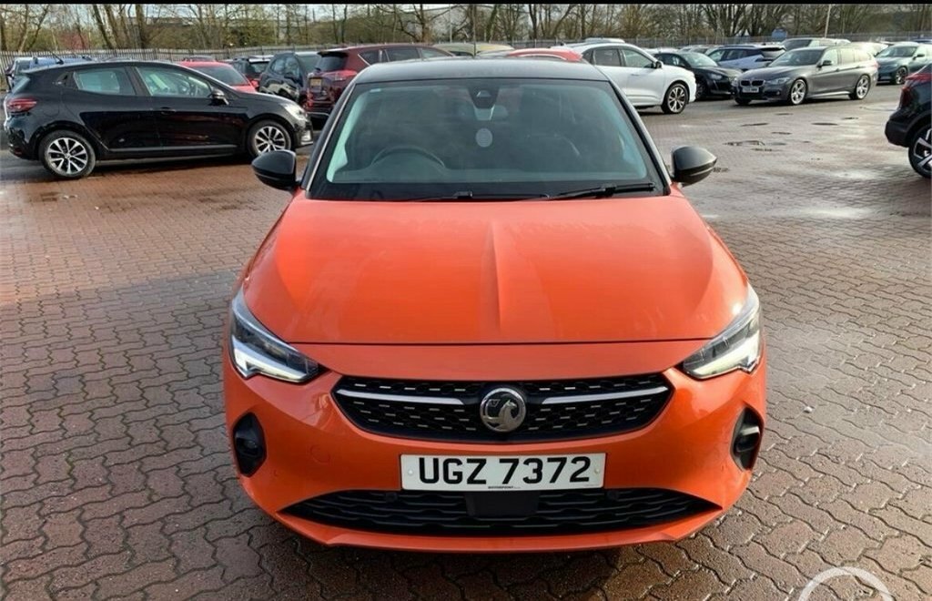 Vauxhall Corsa 1.2L Elite UGZ7372 Orange #2