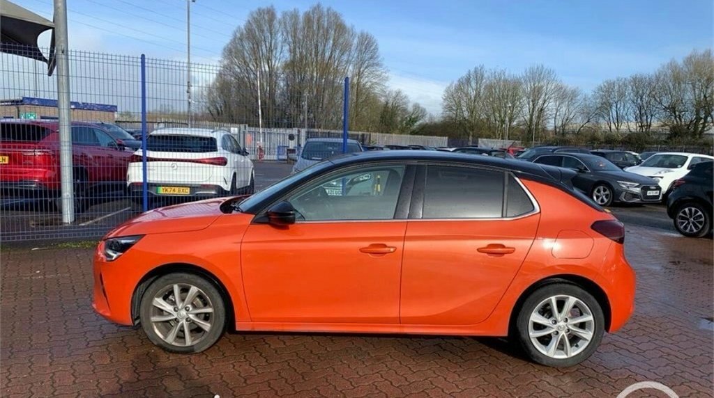 Vauxhall Corsa 1.2L Elite UGZ7372 Orange #4