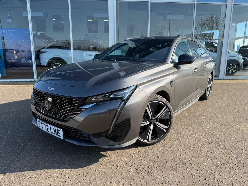 Peugeot 308 SW 1.2 Puretech Gt Eat Euro 6 Ss FT72LME Grey #2