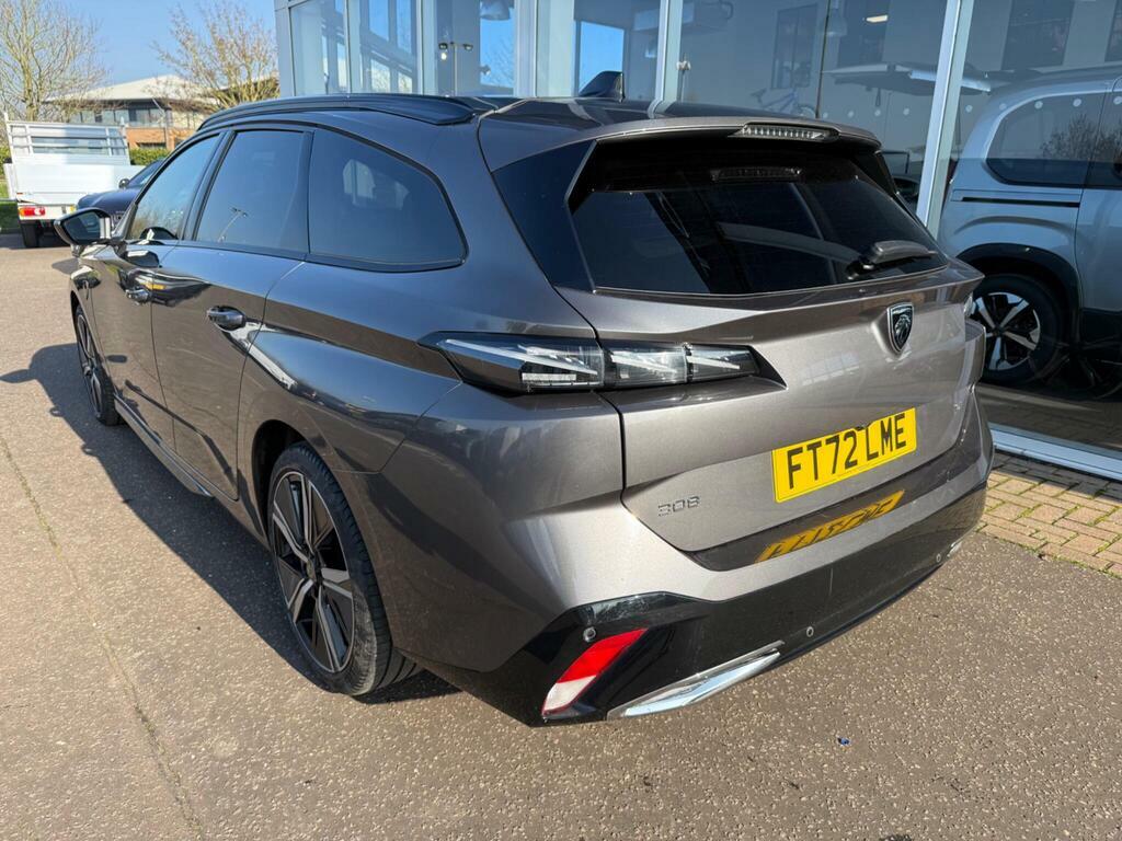 Peugeot 308 SW 1.2 Puretech Gt Eat Euro 6 Ss FT72LME Grey #5