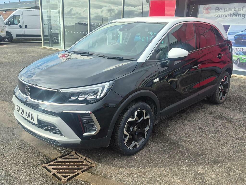 Vauxhall Crossland 1.2 Turbo Elite Nav Euro 6 Ss ST21AWN Black #3