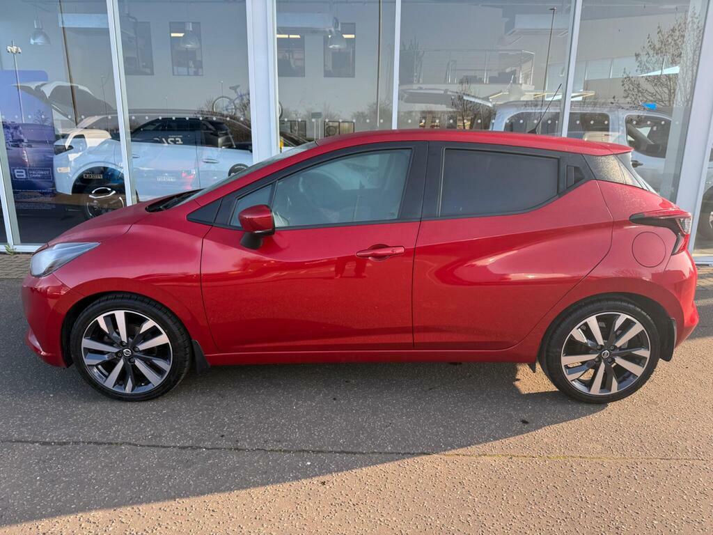 Nissan Micra 1.0 Ig-t Tekna Euro 6 Ss Red #2