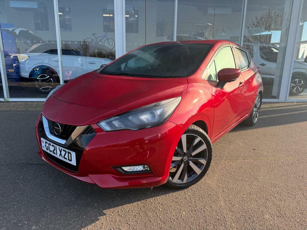 Nissan Micra 1.0 Ig-t Tekna Euro 6 Ss Red #4