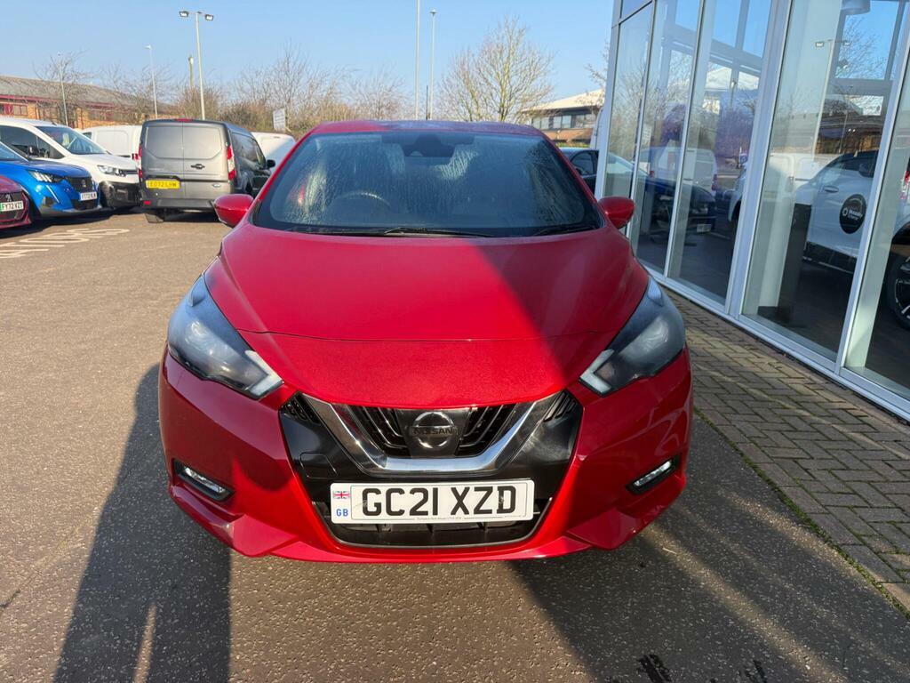 Nissan Micra 1.0 Ig-t Tekna Euro 6 Ss Red #6
