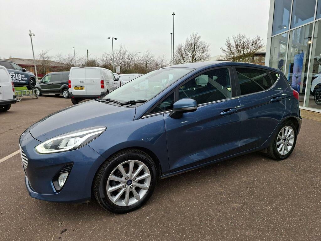 Ford Fiesta 1.0T Ecoboost Titanium Euro 6 Ss FV20DMX Blue #5