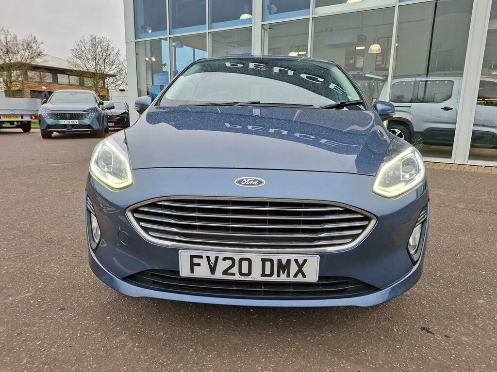 Ford Fiesta 1.0T Ecoboost Titanium Euro 6 Ss FV20DMX Blue #4