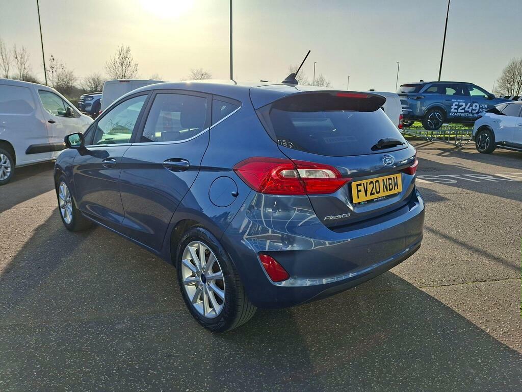 Ford Fiesta 1.0T Ecoboost Titanium Euro 6 Ss FV20NBM Blue #6