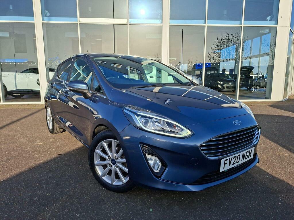 Ford Fiesta 1.0T Ecoboost Titanium Euro 6 Ss Blue