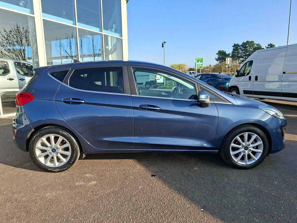 Ford Fiesta 1.0T Ecoboost Titanium Euro 6 Ss FV20NBM Blue #2