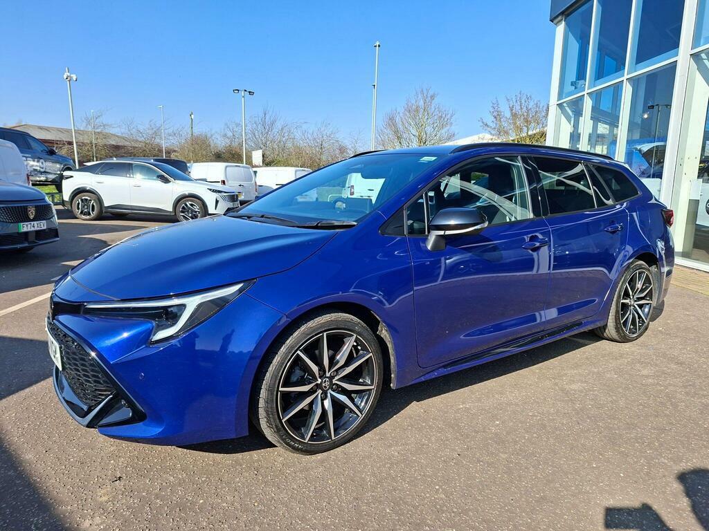 Toyota Corolla 1.8 Vvt-h Gr Sport Touring Sports Cvt Euro 6 Ss FY73VGK Blue #4