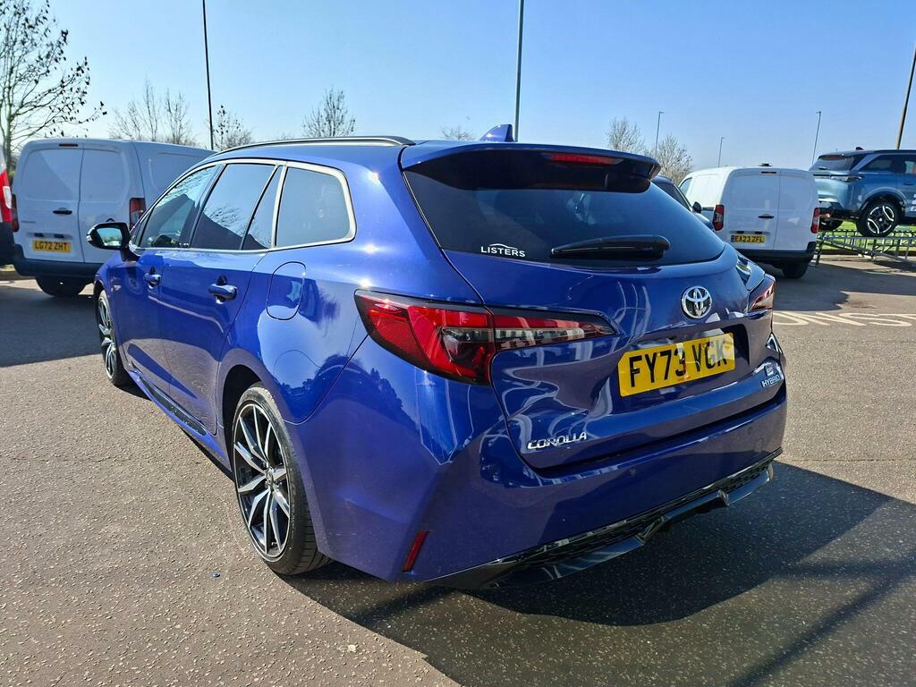 Toyota Corolla 1.8 Vvt-h Gr Sport Touring Sports Cvt Euro 6 Ss FY73VGK Blue #6