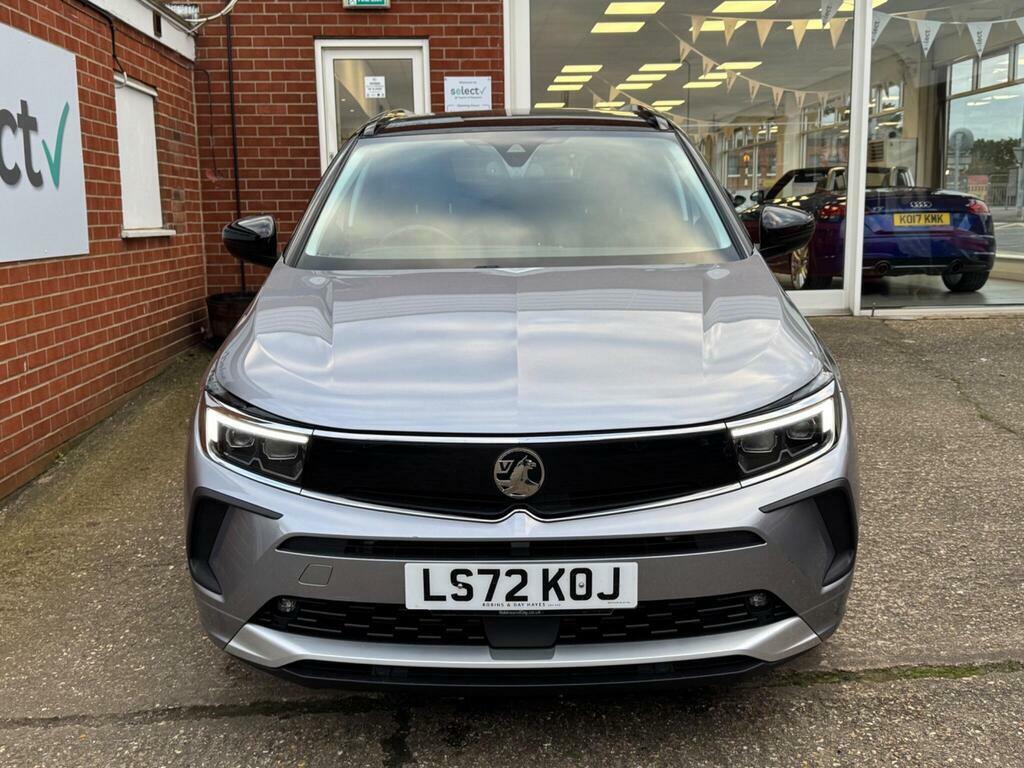 Vauxhall Grandland 1.2 Turbo Elite Euro 6 Ss LS72KOJ Grey #2