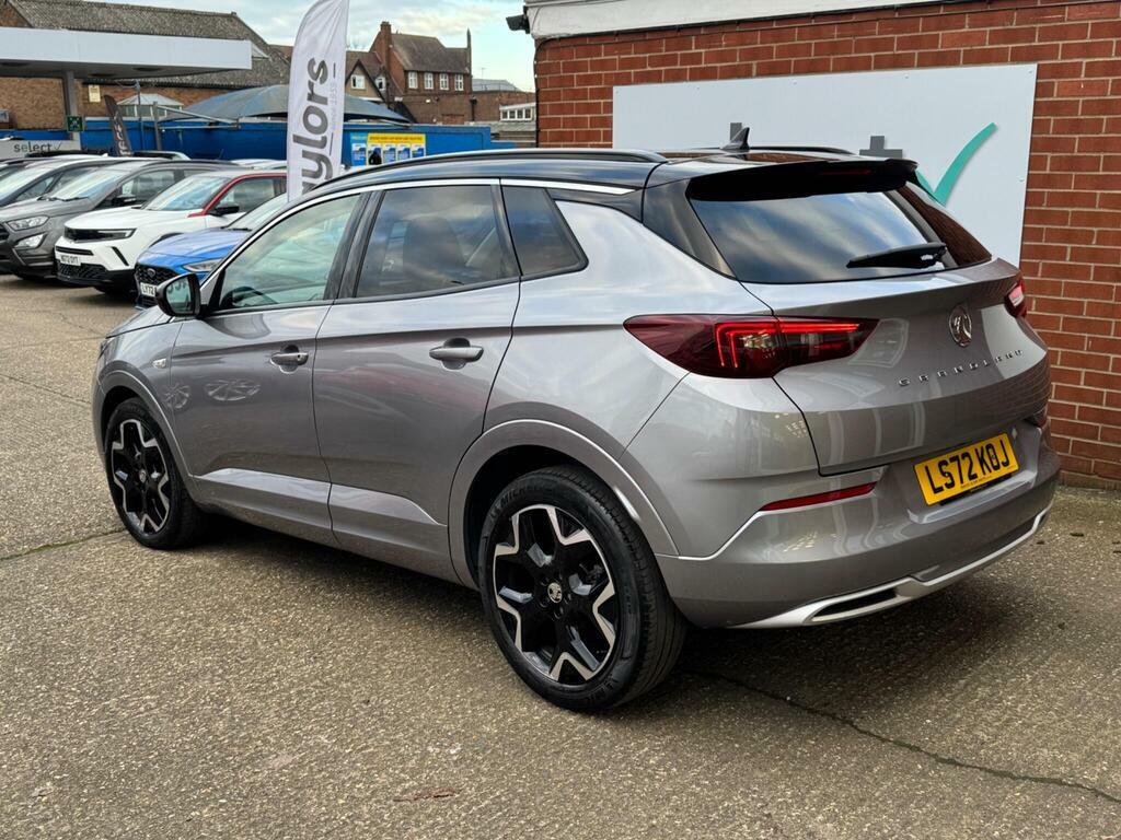 Vauxhall Grandland 1.2 Turbo Elite Euro 6 Ss LS72KOJ Grey #4