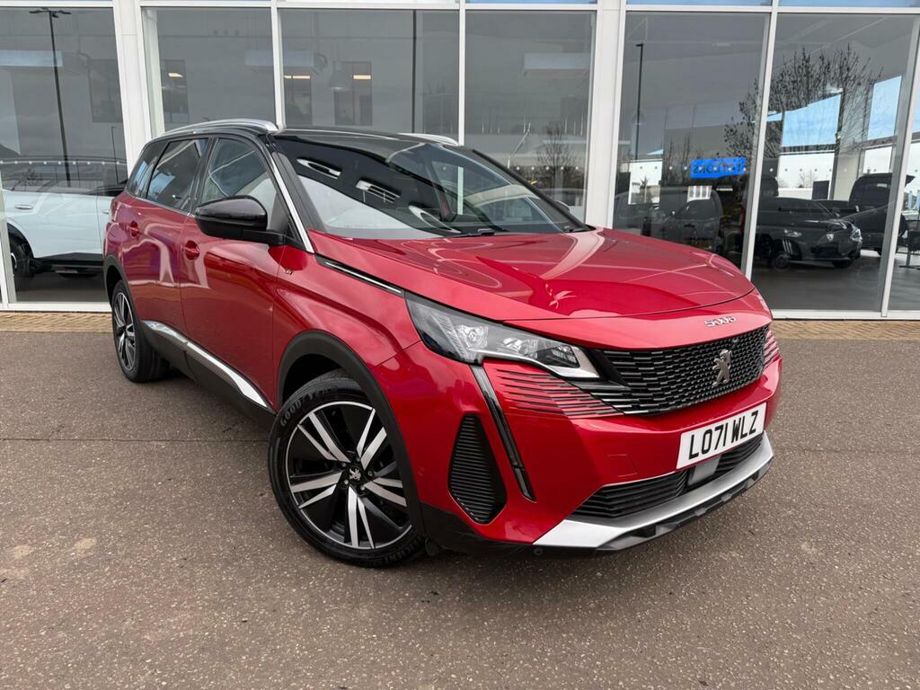 Peugeot 5008 1.2 Puretech Gt Premium Eat Euro 6 Ss Red