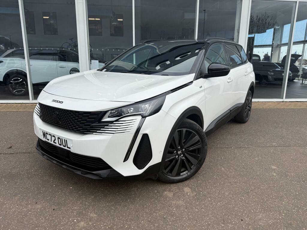 Peugeot 5008 1.2 Puretech Gt Line Euro 6 Ss White #4