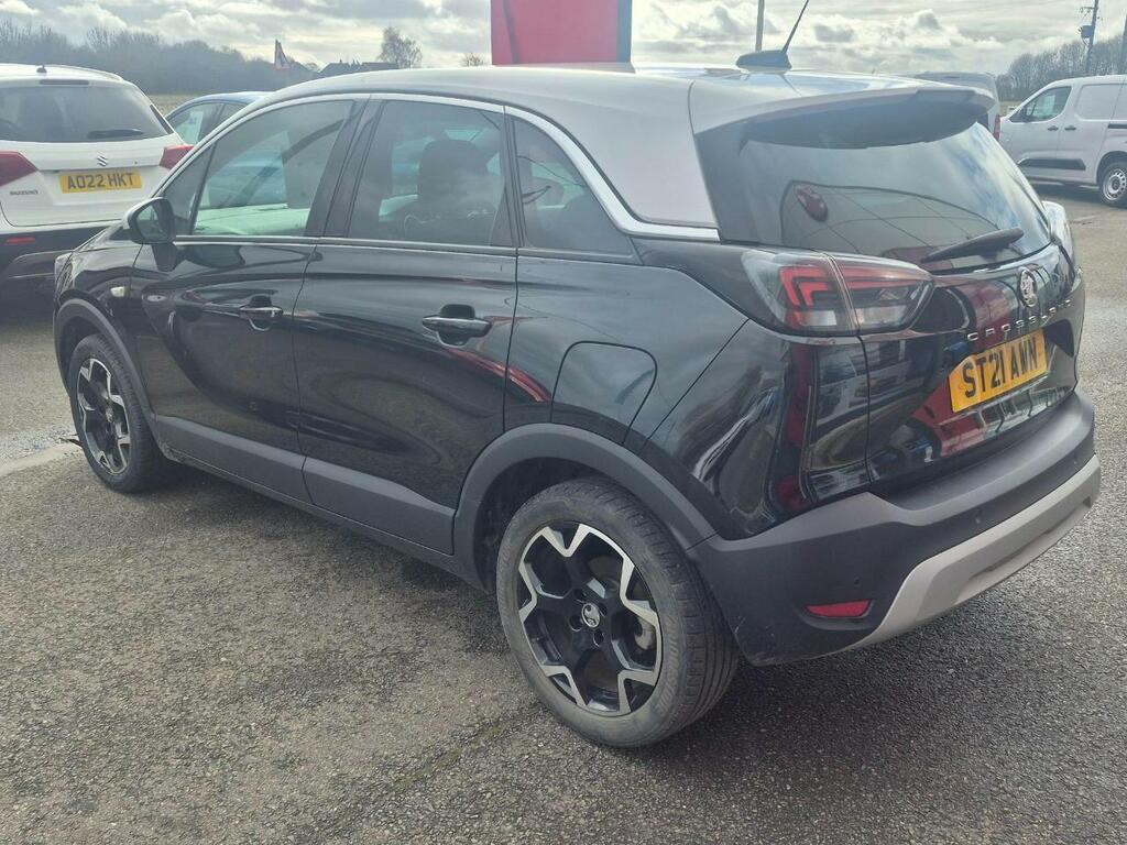 Vauxhall Crossland 1.2 Turbo Elite Nav Euro 6 S S ST21AWN Black #4