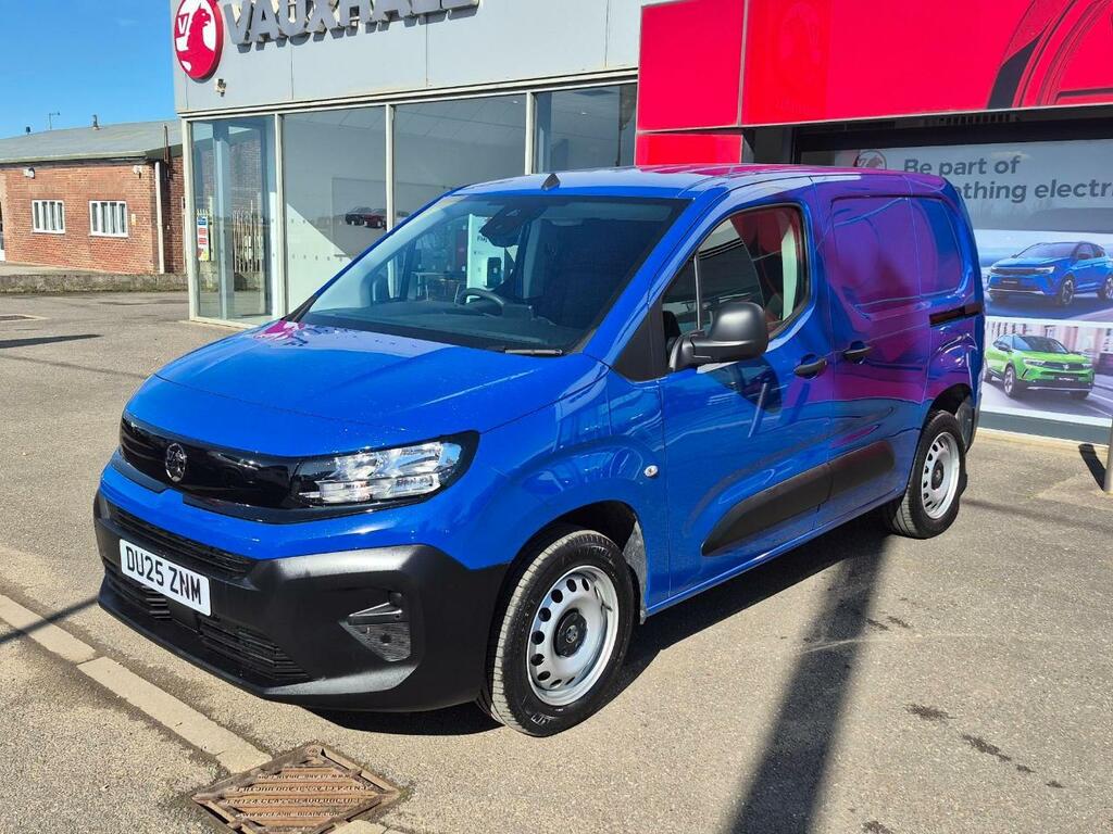 Vauxhall Combo 1.5 Turbo D 2300 Prime Panel Van Swb Euro 6 S S DU25ZNM Blue #3
